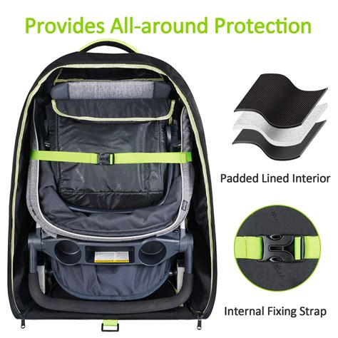 nuna wheeled travel bag gate check